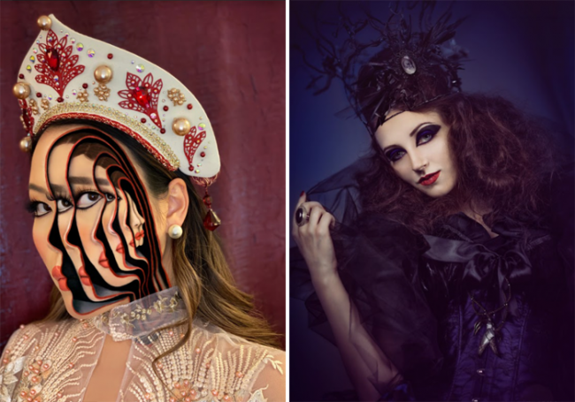 Страшно красиво: пошаговые советы, как сделать крутой макияж на Хэллоуин - Красота -  - «Секреты красоты»