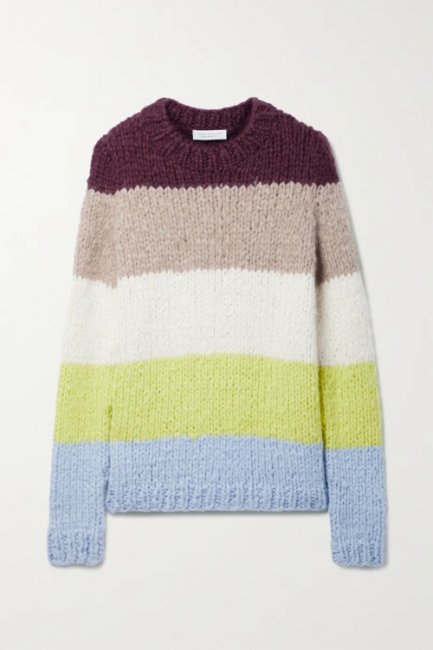 Instagram-тренд: свитер в цветную полоску - «Мода»