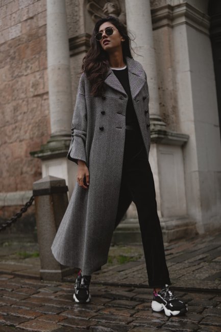 Streetstyle: как носить модное пальто Emporio Armani - «Уличный стиль»
