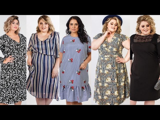 Модели платьев для полных женщин после 50 лет с животом: фото, фасоны - «Модные тенденции»
