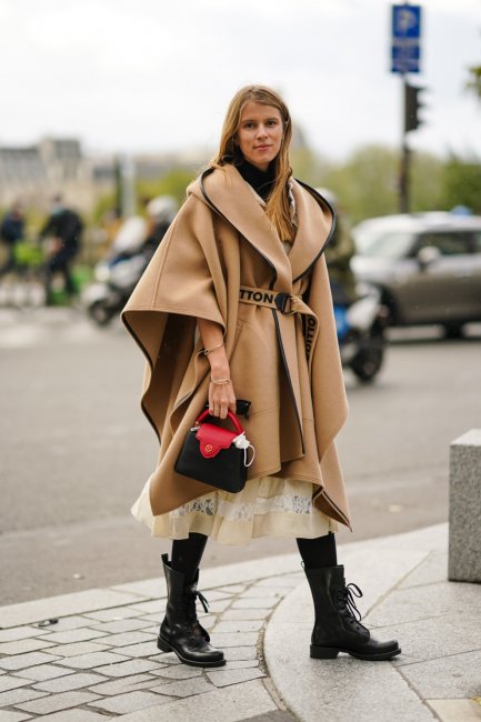 Streetstyle: с чем носить бежевое пальто этой весной - «Уличный стиль»