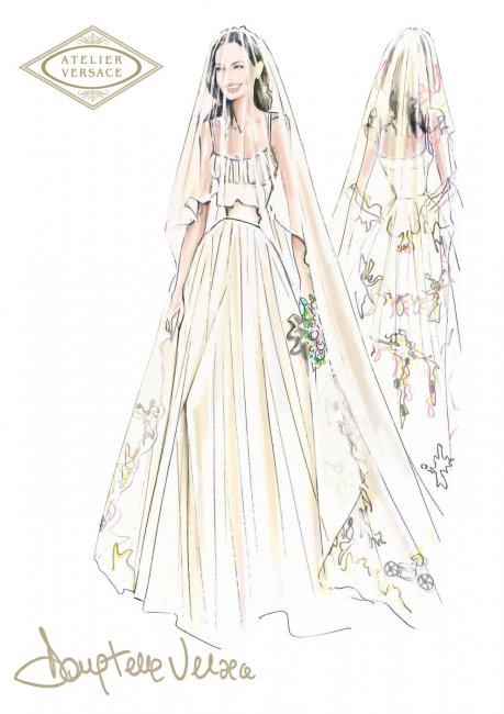 Свадебное платье Анджелины Джоли - «Свадьба»