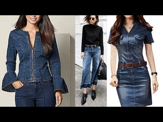 Джинсовые платья 2022 - модные фото и новинки для женщин: тренды, тенденции - «Модные тенденции»