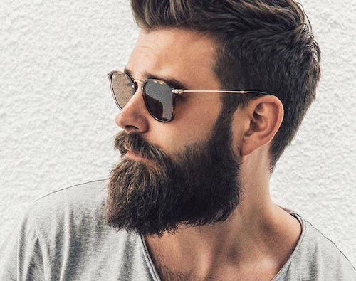 Мужская стрижка с бородой - фото стильных вариантов 2022 года: короткая, длинная, без усов и с усами - «Модные тенденции»