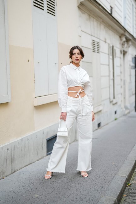 Streetstyle: з чим носити білі джинси цього літа - «Мода»